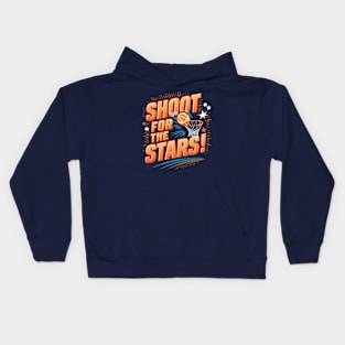 Shoot for the Stars! Sports-Themed Kids Hoodie